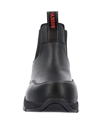 Rocky Men's Code Red Station Slip-On Composite Toe Boot