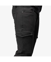 X-Ray Men's Slim Fit Commuter Chino Pant with Cargo Pockets