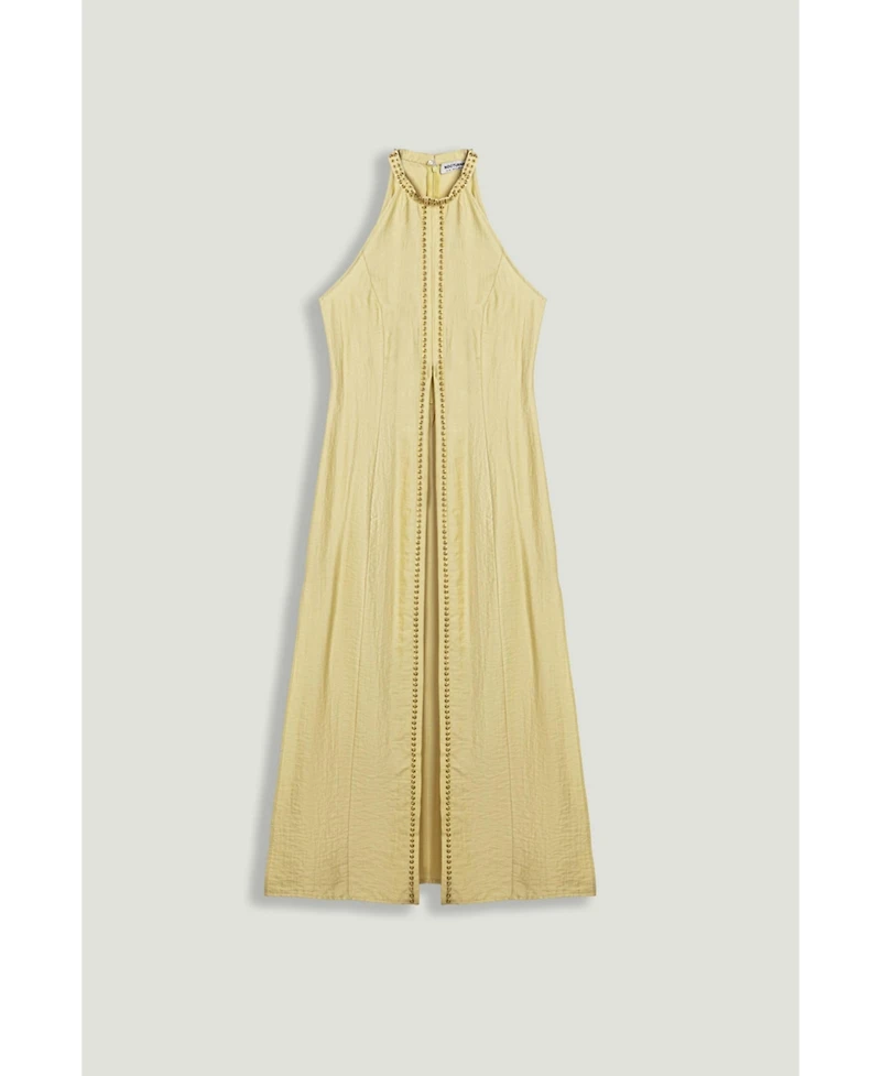 Nocturne Women's Studded Halter Neck Tunic