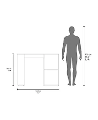 flynama Bar Kitchen Island with Hidden Storage