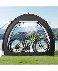Gouun Outdoor Bike Storage Tent for 1 to 2 Bicycles with Dual Zippers