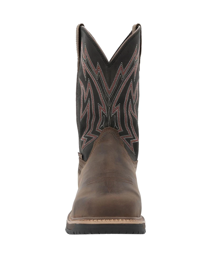 Rocky Men's Ride Lte Met Guard Western Boot