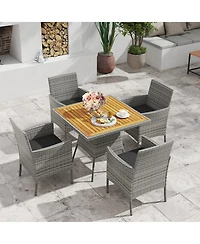 Gouun French Table and Dining Chairs