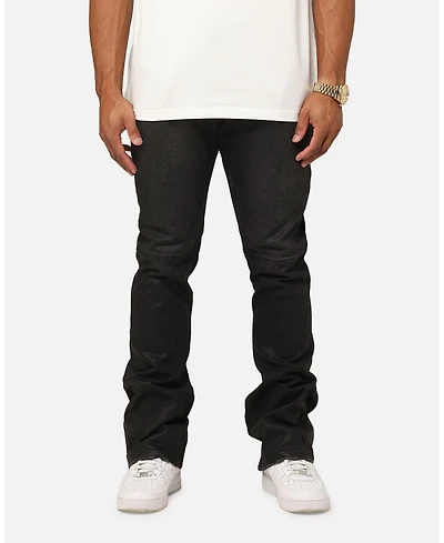 mnml Men's Bootcut Waxed Jeans