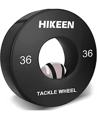 Hikeen Football Tackle Wheel Dummy Denser Softer Foam Tackling Dummies for Football Youth - Tackling Wheel with Straps (1PCS)