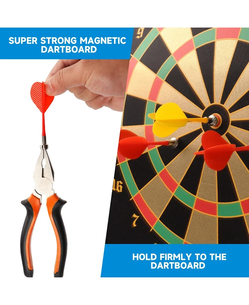 Gse Games & Sports Expert 16" Magnetic Dart/Baseball Board Set