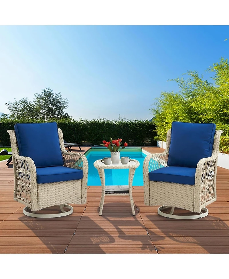 gaomon 3 Piece Outdoor Patio Set