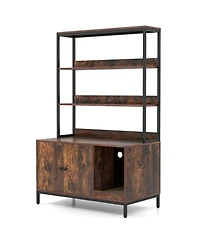 Cozito Cat Litter Box Enclosure 57 in Tall Storage Scratcher