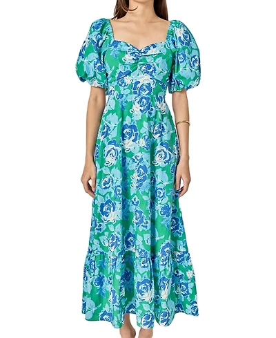 English Factory Women's Tie Back Maxi Dress