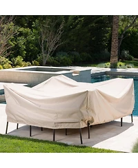 Busdays Waterproof Outdoor Furniture Covers Heavy Duty Patio Furniture Protector Set for Table Chairs Lounge Sofa