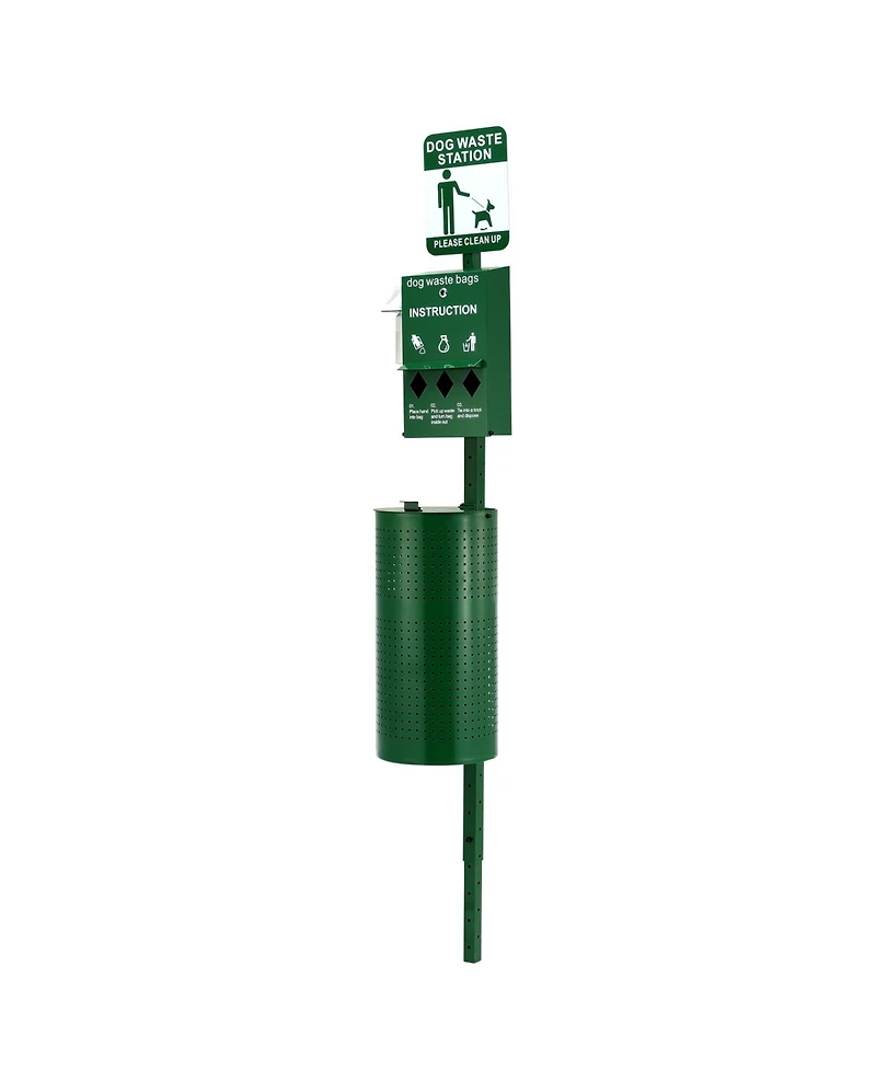 Cozito Dog Waste Station 11.5 Gal Hand Wash Dispenser Outdoor