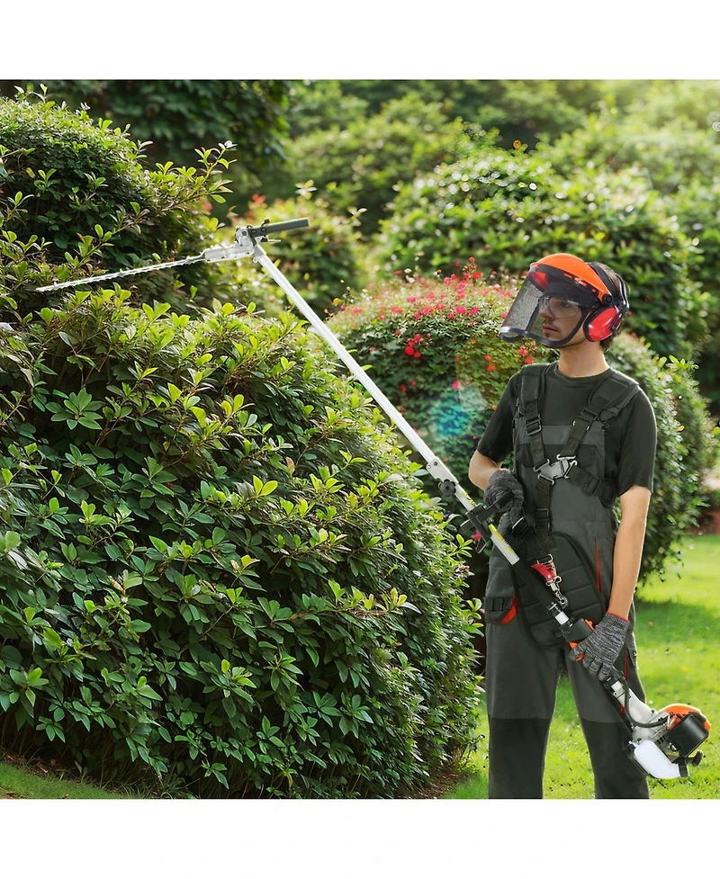 Sugift 33CC 6-in-1 Multi-Functional Trimming Tools, Gas Hedge Trimmer and More