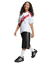 adidas Girls' 7-16 Peru Crewneck Home Fan Jersey T-Shirt