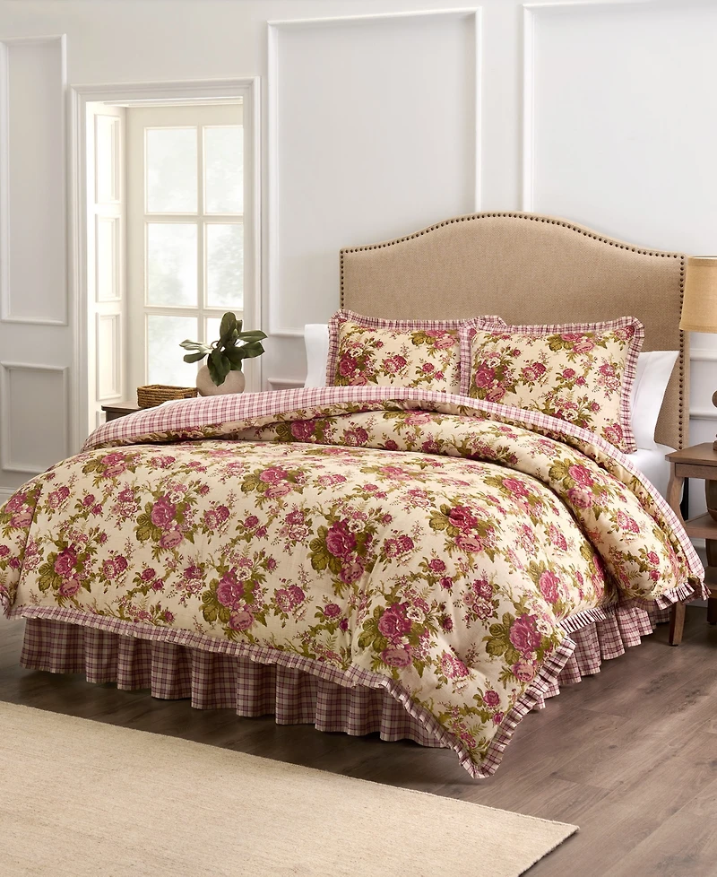 Waverly Norfolk Cotton 4-Pc. Comforter Set