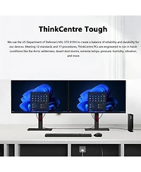 Lenovo ThinkCentre M70q Mff Desktop Intel Core i3 16GB Ram Intel Uhd Graphics 1TB Ssd Storage Windows 11 Pro