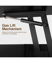 gaomon Lift Top Coffee Table with Storage, Multi-Function Convertible Coffee Table for Living Room