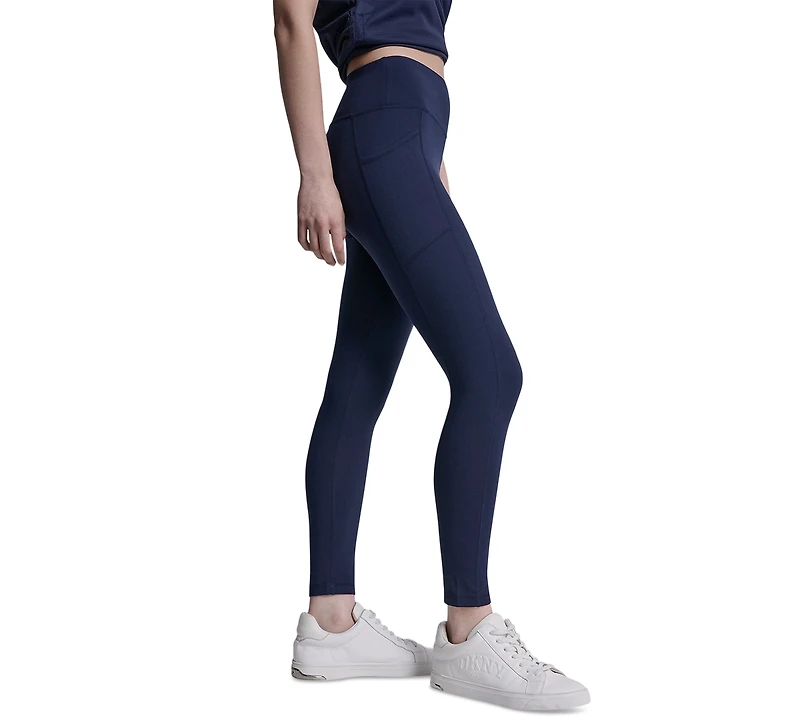 Dkny Women's Balance Compression High-Waist Leggings