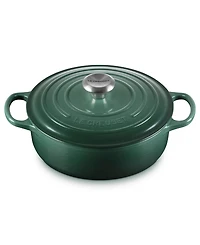 Le Creuset Enameled Cast Iron 3.5 Quart Signature Wide Round Oven
