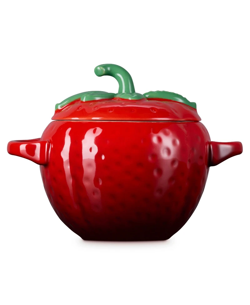 Le Creuset Stoneware 16 oz. Strawberry Mini Cocotte