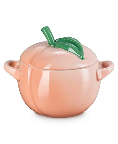 Le Creuset Stoneware 16 oz. Peach Mini Cocotte