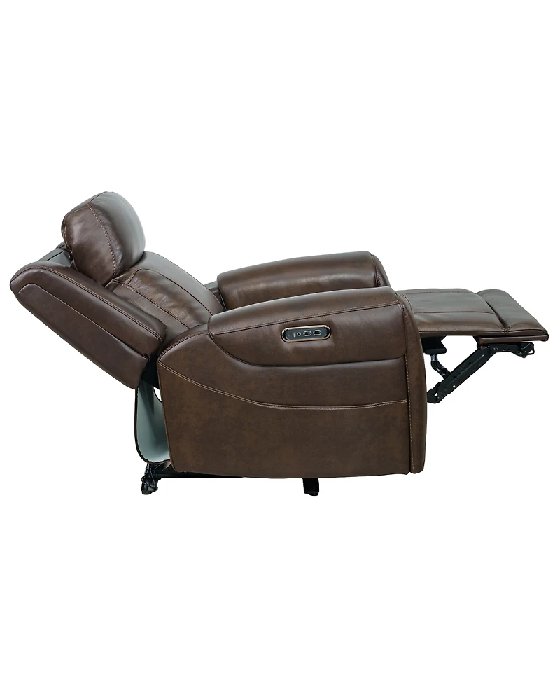 Avet Leather 41.25" Power Motion Recliner