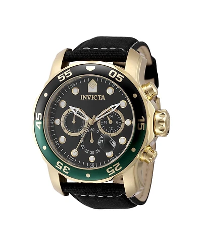 Invicta Men's 49834 Pro Diver Quartz VD53 Brass Dial Watch