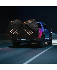 Ic Iclover Waterproof Bike Rack Cover for Transport, Heavy Duty 600D Bicycle Cover for Hitch Rack - Fits 1 Bike