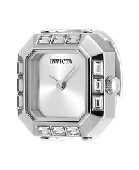 Invicta Women's Mini Quartz 2 Hand Dial Ring Watch