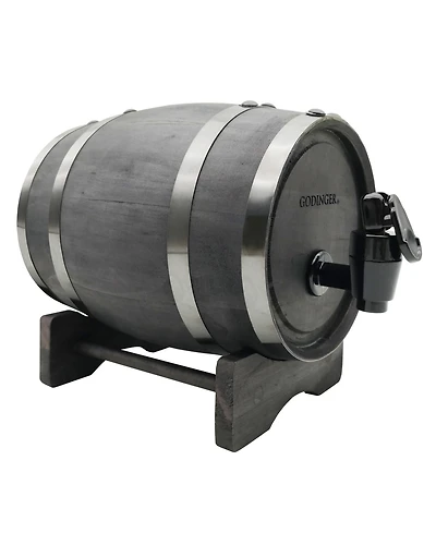 Godinger Whiskey 25 oz. Barrel Dispenser