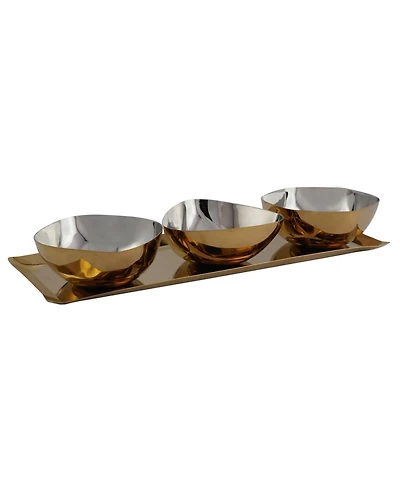 Godinger Auburn 4-Pc. Serveware Set