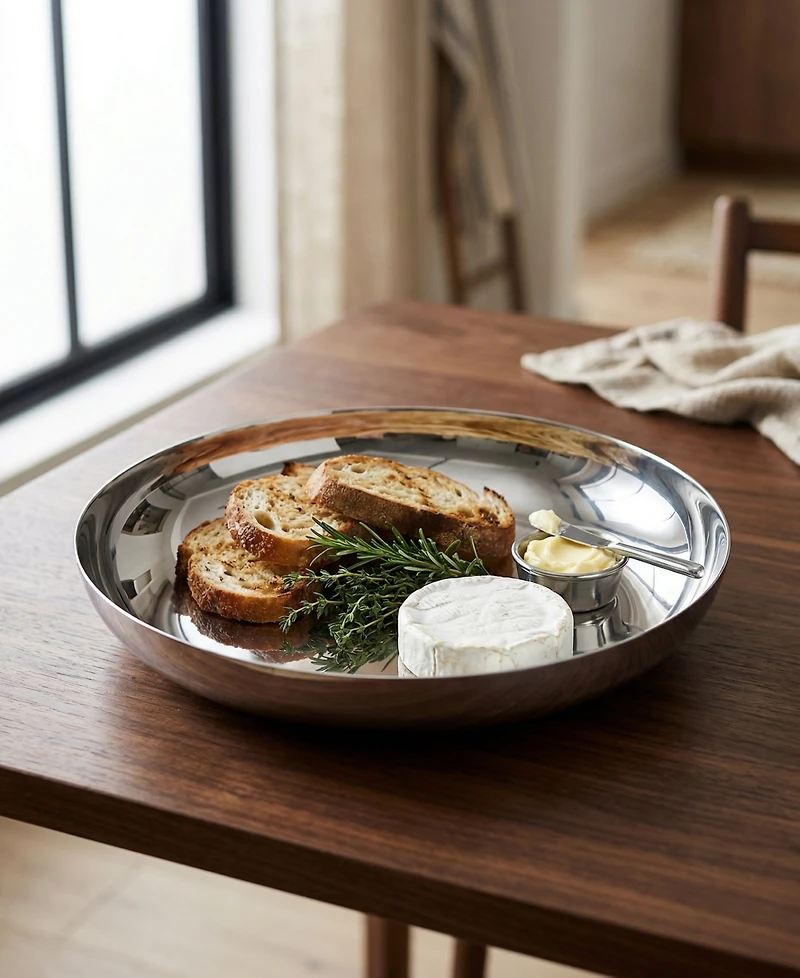 Godinger Guilded Small Round 11.75" Serving Bowl