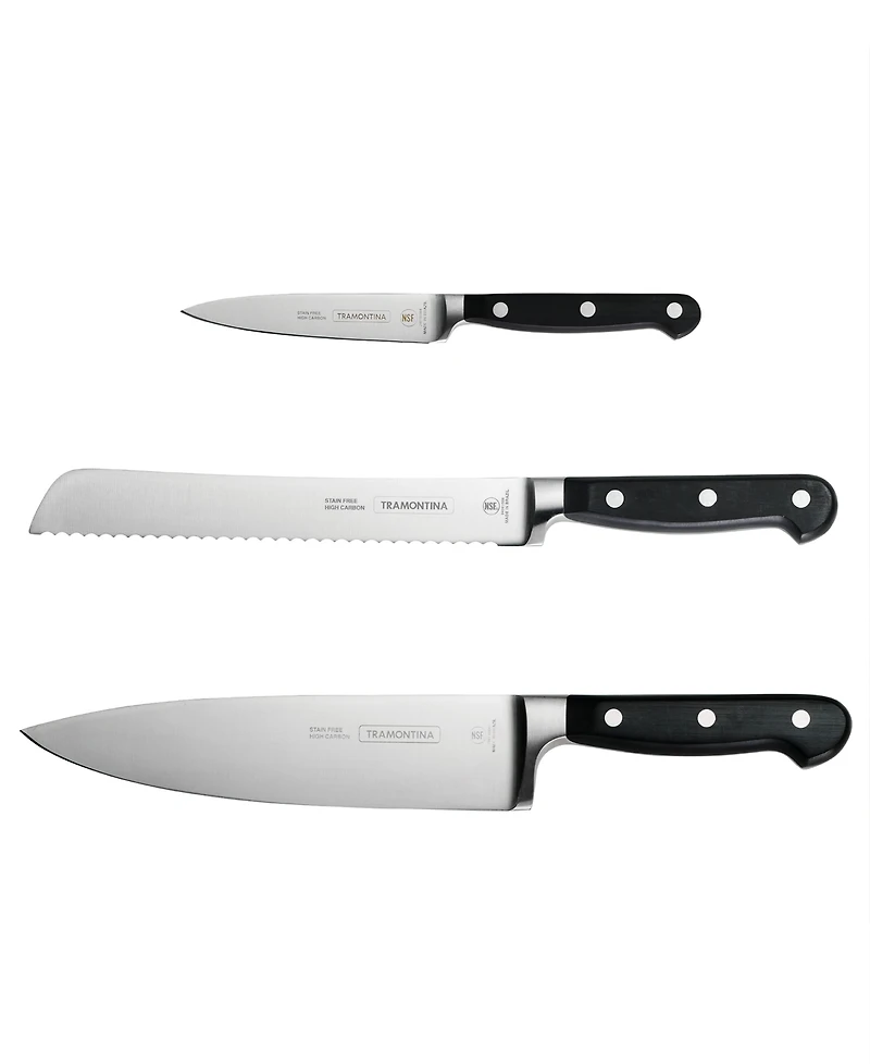 Tramontina Pro Series Forged 3-Pc. Precision Knife Set
