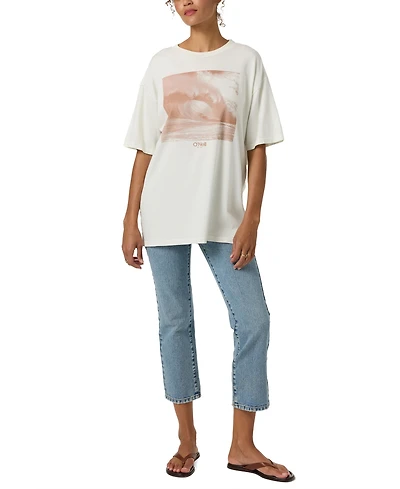 O'Neill Women's Cotton Oversized T-Shirt