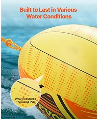 Mecale Towable Tube Booster Ball Thickened Pvc for Water Sports