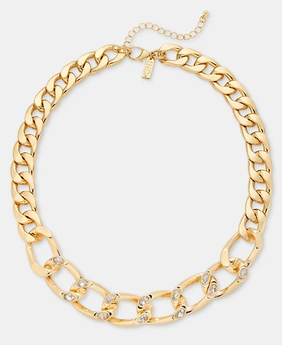 I.n.c. International Concepts Crystal Chain Necklace, 20" + 3" extender, Macy's Exclusive