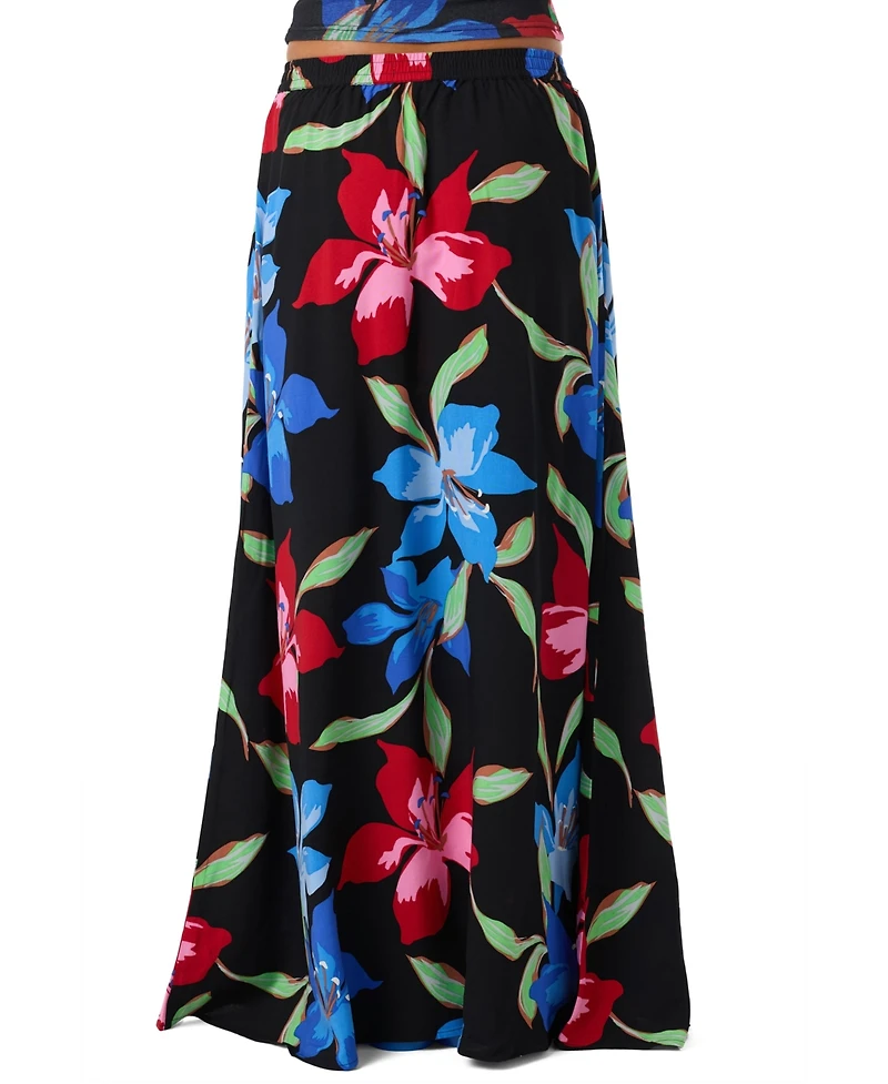 O'Neill Women's Lindon Floral Pull-On Skirt