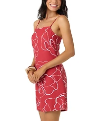 O'Neill Women's Cecilia Square Neck Floral Dress