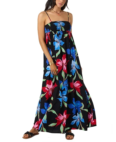 O'Neill Women's Nickie Square Neck Floral Dress
