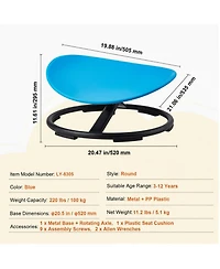 Gouun Kids Sensory Spinning Swivel Chair with Non-Slip Base