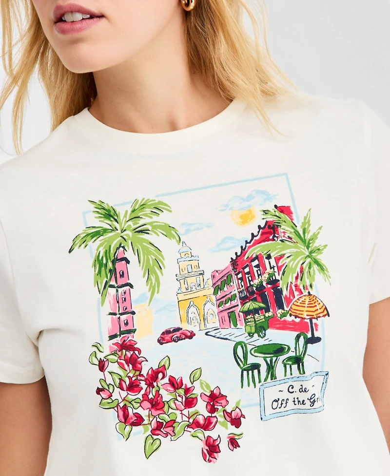On 34th Women's Off The Grid Graphic T-Shirt, Macy's Exclusive