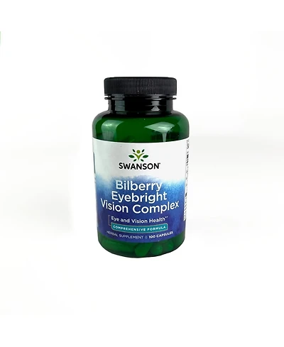 Swanson Bilberry Eyebright Vision Complex (100 Capsules)
