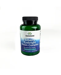 Swanson Bilberry Eyebright Vision Complex (100 Capsules)