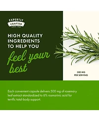 Swanson Rosemary Extract 500 Milligrams 60 Capsules