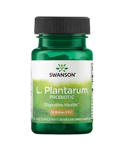 Swanson L. Plantarum Digestive Supplement, Gastrointestinal Balance and Bowel Regularity, Natural Formula to Help Reduce Bloating, 30 Veggie Capsules