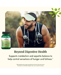 Swanson Lactobacillus Gasseri Probiotic, Digestive Health, Satiety and Fat Metabolism Support, 3 Billion Cfu, 60 Veggie Capsules