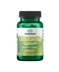 Swanson Lactobacillus Gasseri Probiotic, Digestive Health, Satiety and Fat Metabolism Support, 3 Billion Cfu, 60 Veggie Capsules