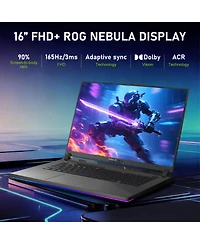 Asus Rog Strix 16" Traditional Laptop Amd Ryzen 9 64GB Ram Nvidia GeForce Rtx 5070 1TB Ssd Storage Windows 11 Home 165Hz