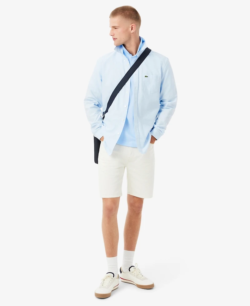 Lacoste Men's L.12.12 Classic-Fit Short-Sleeve Pique Polo Shirt