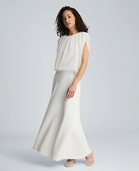 Kenneth Cole Women's Pull-On Crop Bubble Top