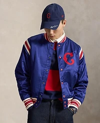 Polo Ralph Lauren Men's Ribbed Baseball Collar Jacket